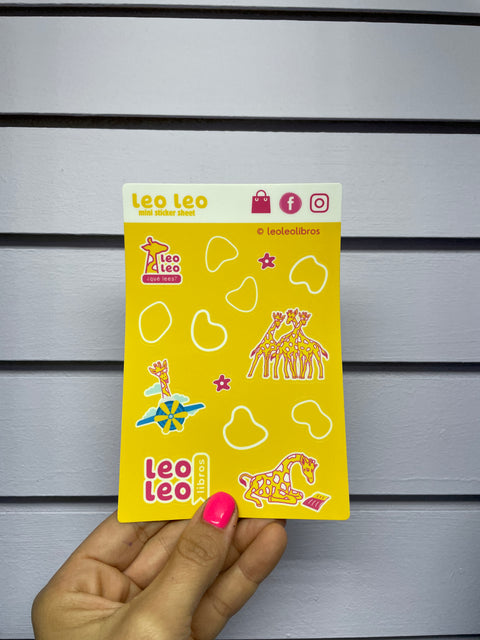 Mini stickers sheets Leo Leo